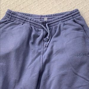 blue adidas sweatpants